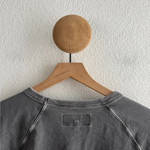 The Great. Palm Tree Sweatshirt Size 2 (Medium) *STAINS* - Picture 5 of 9